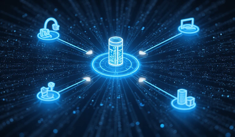 Infographic showing interconnected FinTech drivers