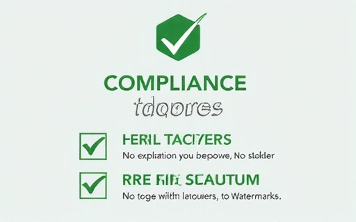 Compliance checklist with shield